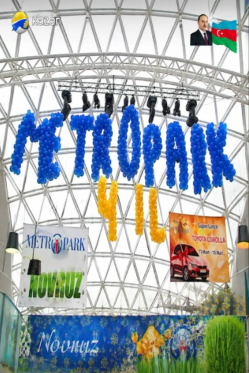 Metroparkda bayram konserti